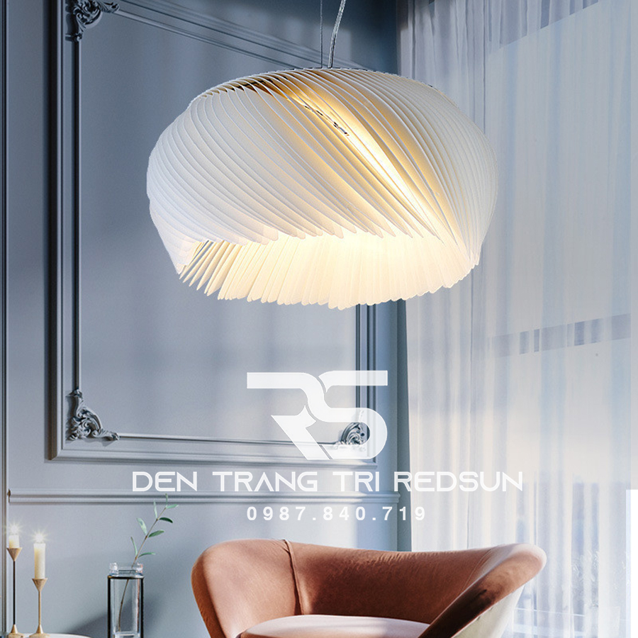 Đèn Thả Trần Hiện Đại Phong Cách Bắc Âu Ngàn Lớp Chất Liệu Acrylic DC-L028