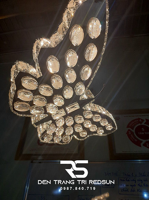 Đèn Thả Pha Lê Phòng Khách, Phòng Ngủ, Bàn Ăn Hiện Đại TPL061