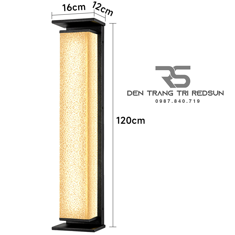 Đèn Tường Chống Nước Trang Trí Ngoài Trời Nhà Hàng, Khách Sạn, Biệt Thự, Nhà Ở DTOD-002