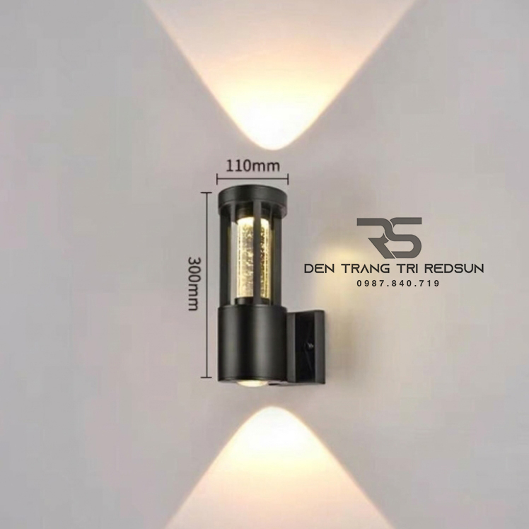 Đèn Tường Chống Nước Trang Trí Ngoài Trời Nhà Hàng, Khách Sạn, Biệt Thự, Sân Vườn DTOD-SW8003