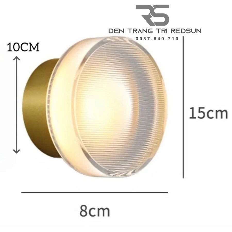 Đèn Tường Trang Trí Phòng Khách, Phòng Ngủ Phong Cách Bắc Âu DT-1053