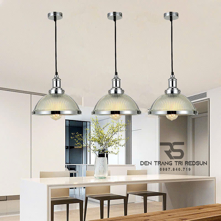 Đèn Thả Trang Trí Bàn Ăn, Bàn Đảo, Quán Cà Phê Phong Cách Retro CDT-1036