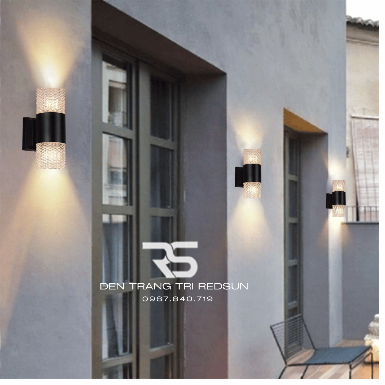 Đèn Led Tường Trang Trí Ngoài Trời, Phòng Khách, Phòng Ngủ, Cầu Thang Hiện Đại DT-C5501