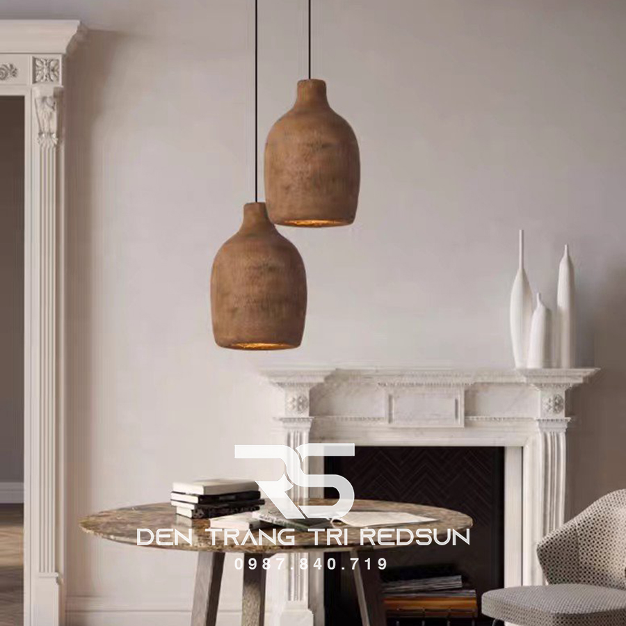 Đèn Thả Trần Hiện Đại Phong Cách Nhật Bản Wabi-sabi CDT-T051