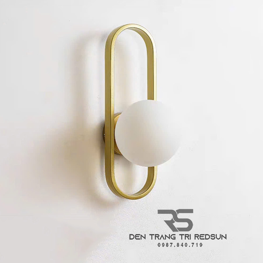 Đèn Tường Trang Trí Phòng Khách, Cầu Thang Chao Thuỷ Tinh DT-109