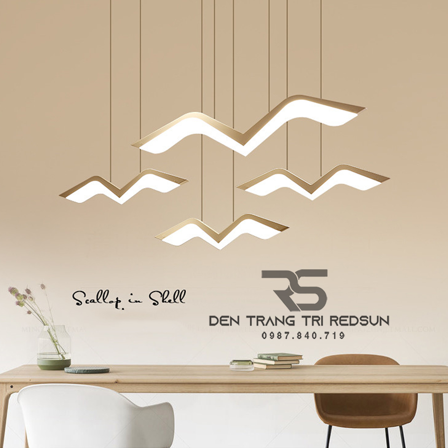 Đèn Thả Bàn Ăn Hiện Đại Bắc Âu Chim Én CDT-T027/CDT-T028/CDT-T029