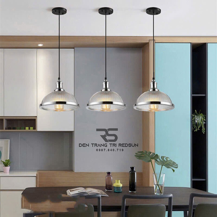 Đèn Thả Trang Trí Bàn Ăn, Bàn Đảo, Quán Cà Phê Phong Cách Retro CDT-1036