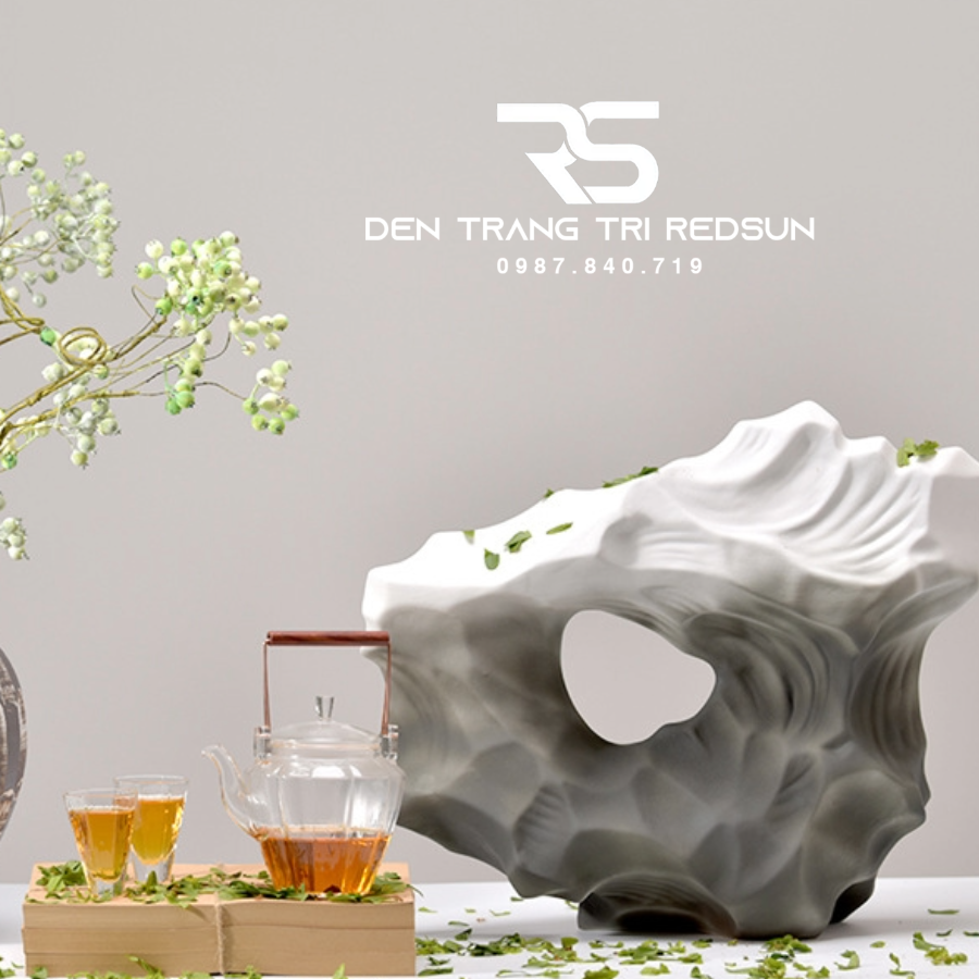 Đồ Trang Trí Nghệ Thuật Phòng Khách, Sảnh Chờ Nhà Hàng, Khách Sạn Điêu Khắc San Hô DDC-ZG009