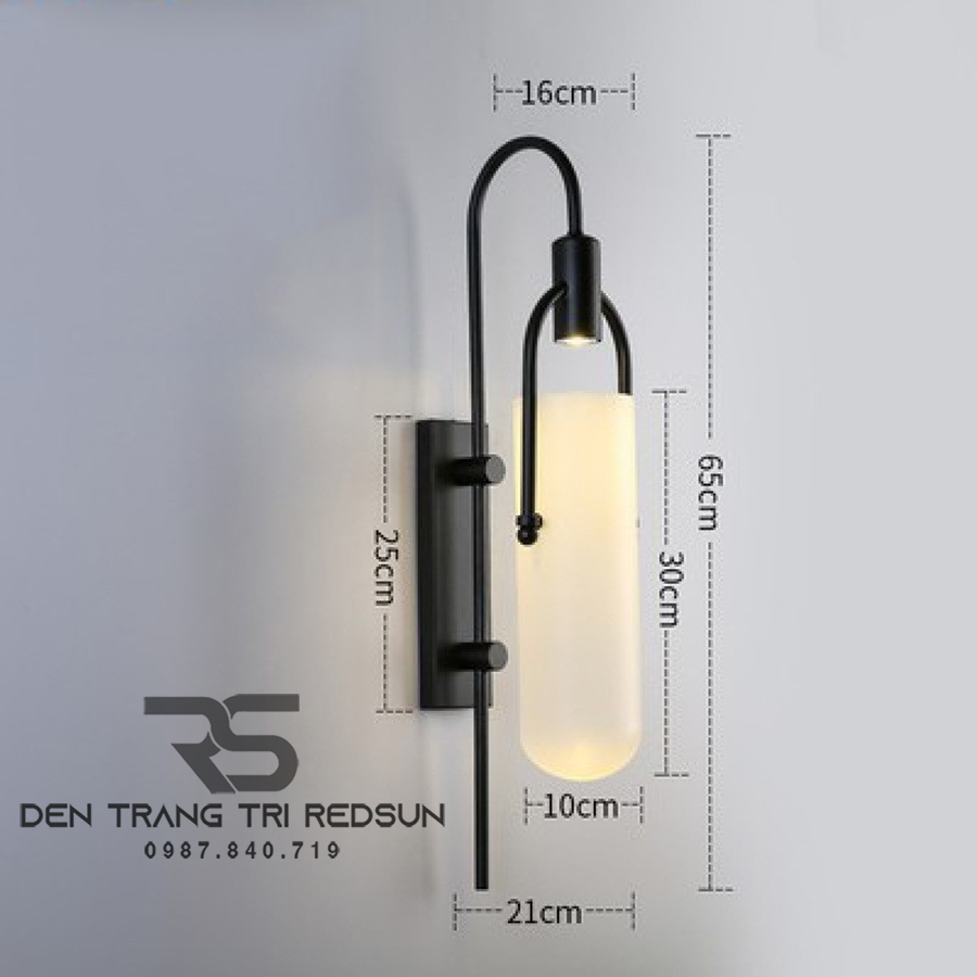 Đèn Tường Hiện Đại Trang Trí Phòng Khách, Phòng Ngủ, Cầu Thang Phong Cách Bắc Âu DT-123