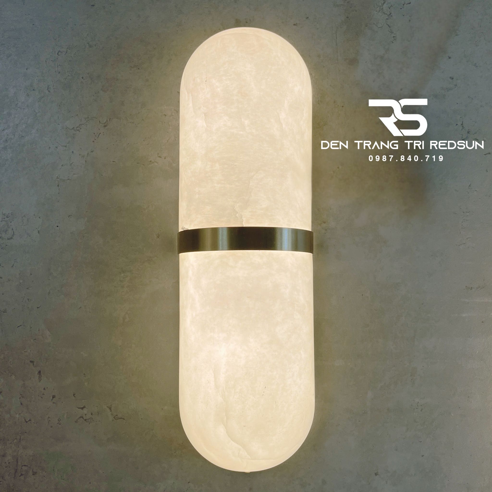 Đèn Tường Đá Cẩm Thạch Hiện Đại Trang Trí Phòng Khách, Phòng Ngủ, Cầu Thang Phong Cách Bắc Âu DT-1049