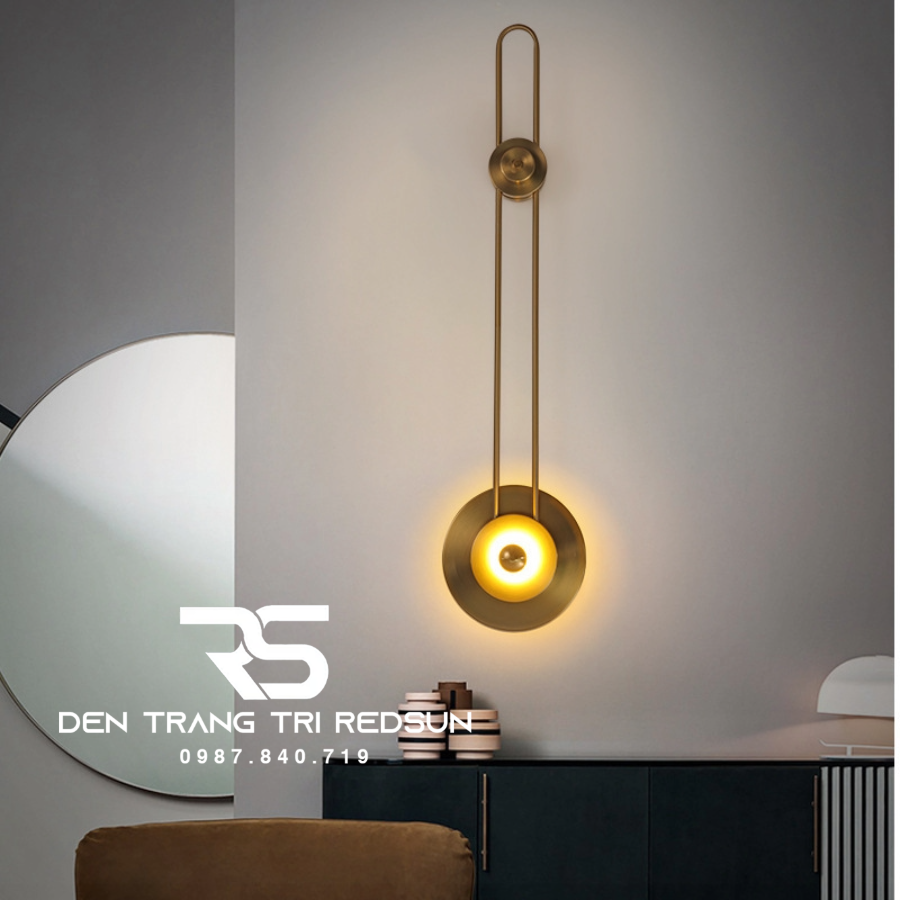 Đèn Tường Hiện Đại Trang Trí Phòng Khách, Phòng Ngủ Phong Cách Bắc Âu DT-BVK050
