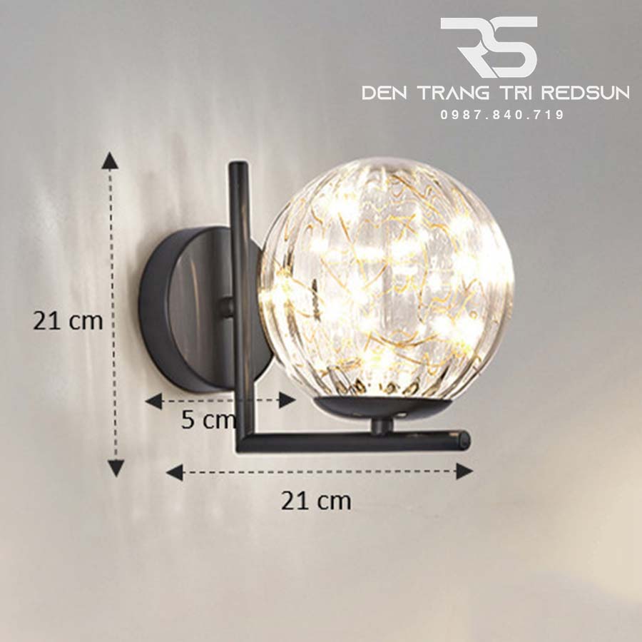 Đèn Tường Phong Cách Vintage Trang Trí Quán Cafe, Nhà Hàng, Phòng Khách, Phòng Ngủ, Cầu Thang DT1124 PS