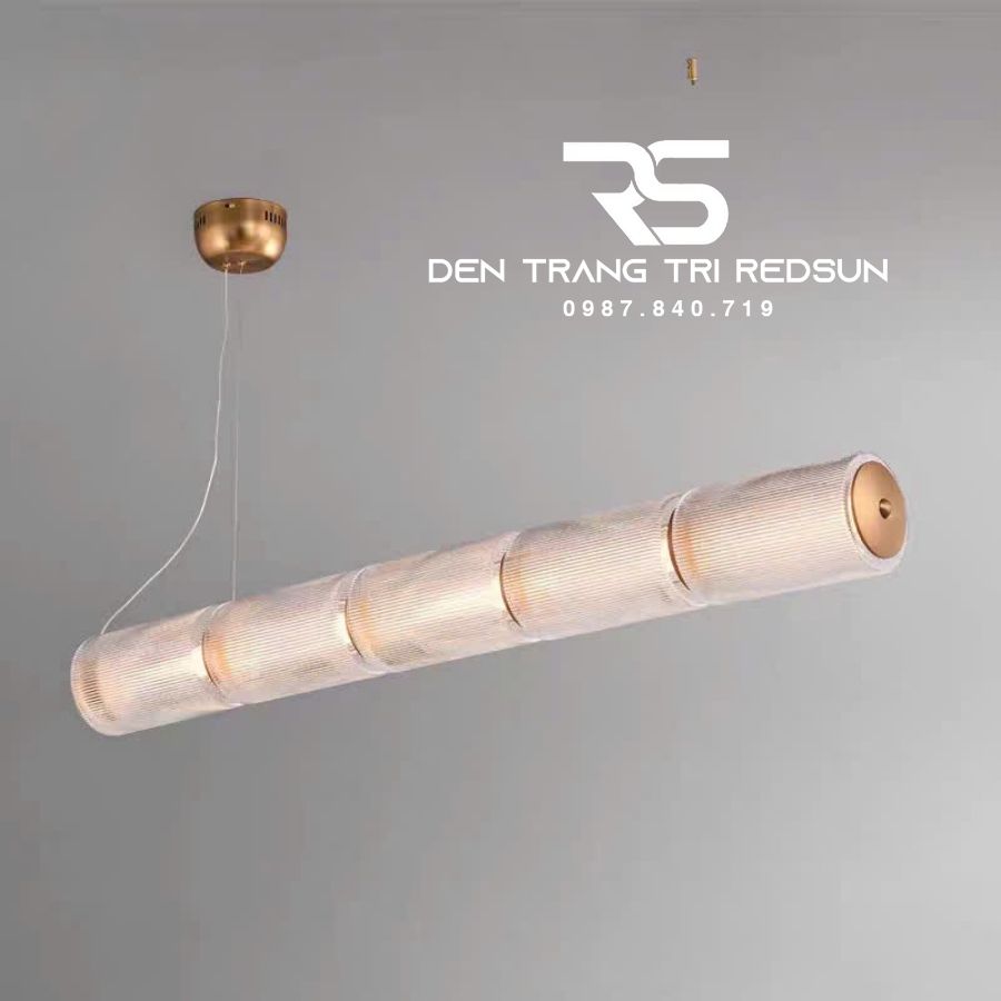 Đèn Thả Hiện Đại Ống Thủy Tinh Trang Trí Bàn Ăn, Nhà Hàng, Khách Sạn Phong Cách Bắc Âu DC-T117