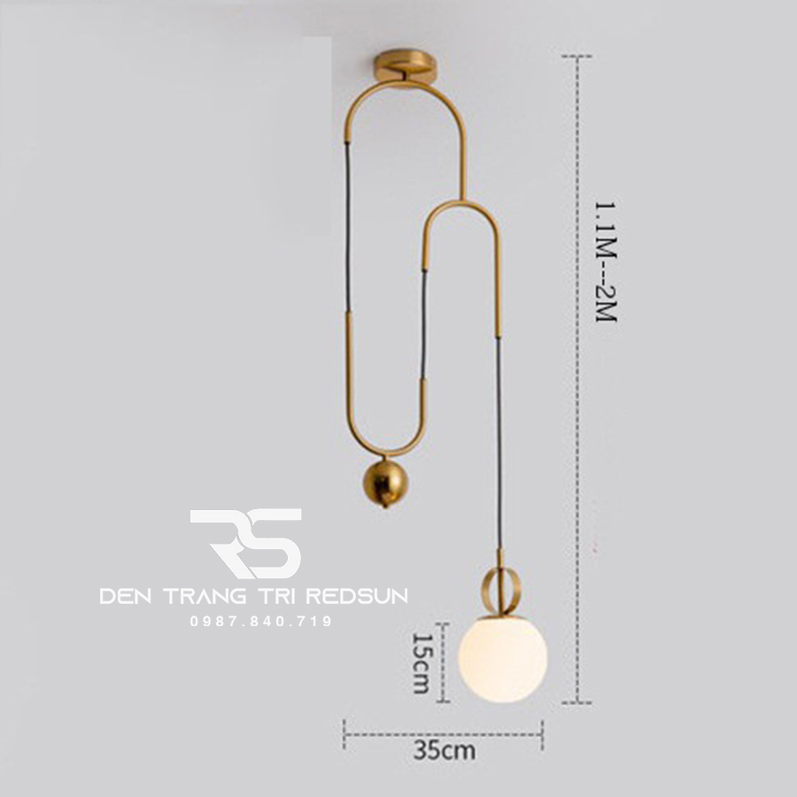 Đèn Thả Trần Hiện Đại Phong Cách Bắc Âu CDT-T030