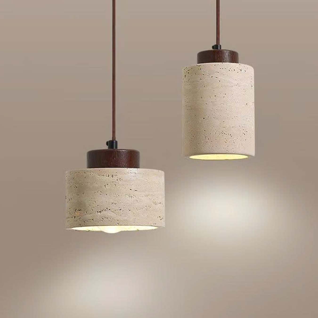 Đèn Thả Bàn Ăn, Bàn Đảo, Phòng Ngủ Hiện Đại Phong Cách Nhật Bản Wabi-sabi CDT-T086