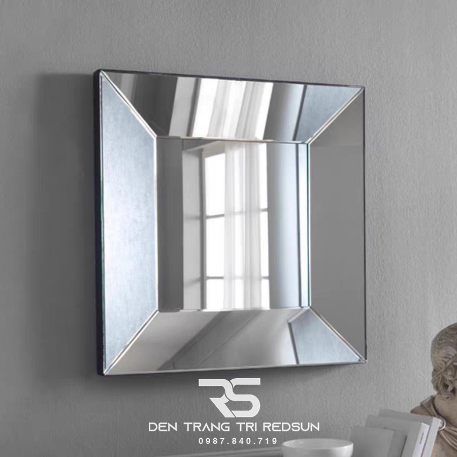 Gương Treo Tường Trang Trí Phòng Khách, Phòng Ngủ, Nhà Tắm Phong Cách Bắc Âu GDC-005