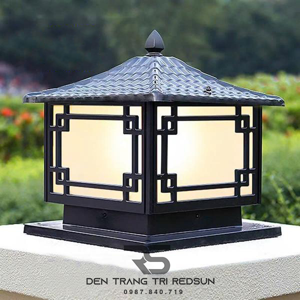 Đèn Trụ Cổng Lắp Ngoài Trời Chất Liệu Hợp Kim DT-D7165