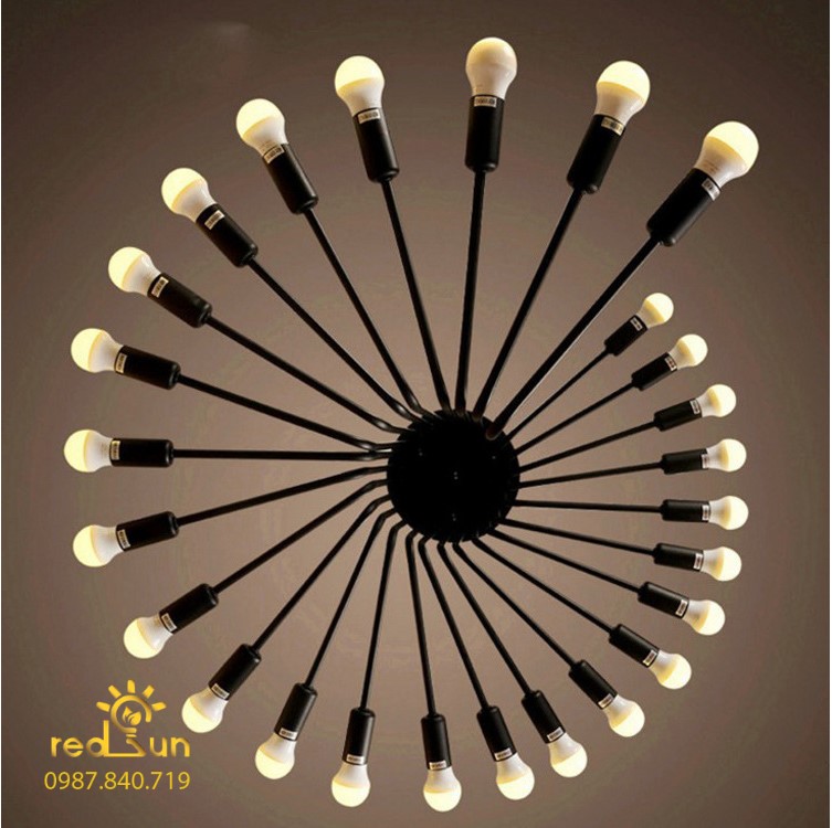 Đèn chùm hiện đại dáng xoáy DC-L027