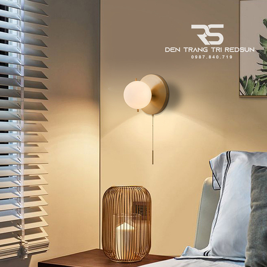 Đèn Tường Trang Trí Phòng Khách, Phòng Ngủ, Cầu Thang Phong Cách Bắc Âu DT-1030