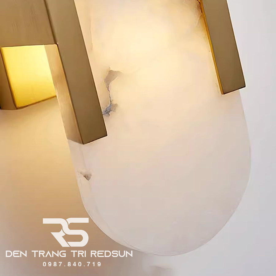 Đèn Tường Đá Cẩm Thạch Hiện Đại Trang Trí Phòng Khách, Phòng Ngủ, Cầu Thang Phong Cách Bắc Âu DT-128