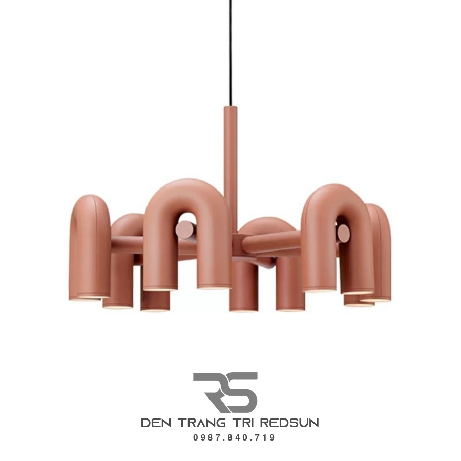 Đèn Chùm Trang Trí Phòng Khách, Sảnh Chờ, Phòng Ăn, Phòng Ngủ Hình Chữ U Phong Cách Bắc Âu DC-1031