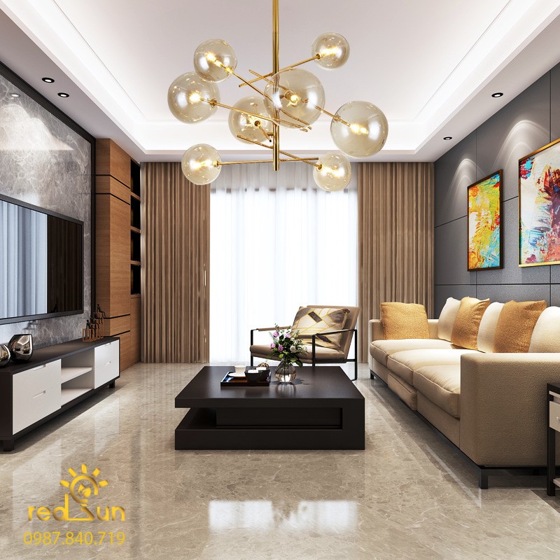 Đèn chùm chóa thủy tinh phong cách hiện đại DC-L026