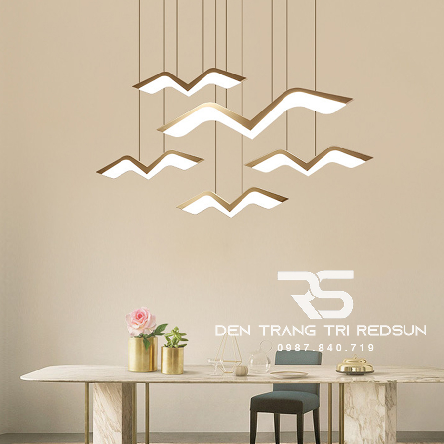 Đèn Thả Bàn Ăn Hiện Đại Bắc Âu Chim Én CDT-T027/CDT-T028/CDT-T029