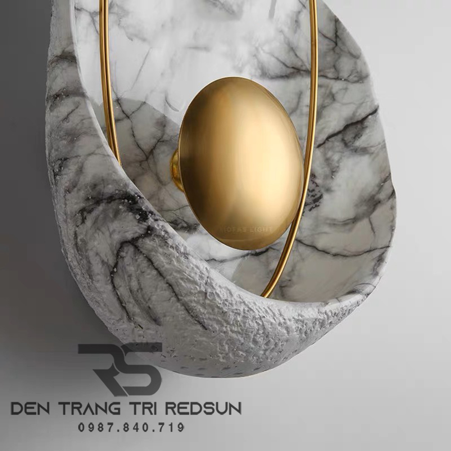 Đèn Tường Trang Trí Phòng Khách, Phòng Ngủ, Cầu Thang Dáng Vỏ Sò Phong Cách Bắc Âu DT-BVK130
