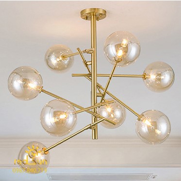 Đèn chùm chóa thủy tinh phong cách hiện đại DC-L026