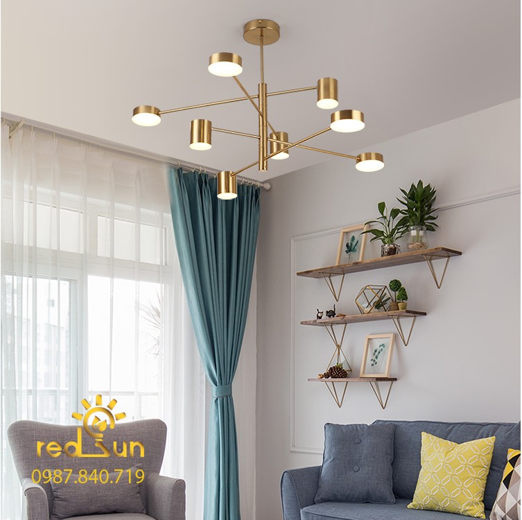 Đèn chùm Nordic thân xoay chóa rọi DC-T013