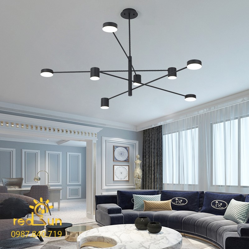 Đèn chùm Nordic thân xoay chóa rọi DC-T013