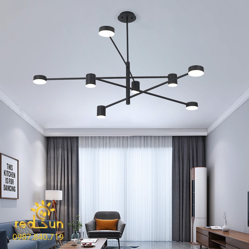 Đèn chùm Nordic thân xoay chóa rọi DC-T013