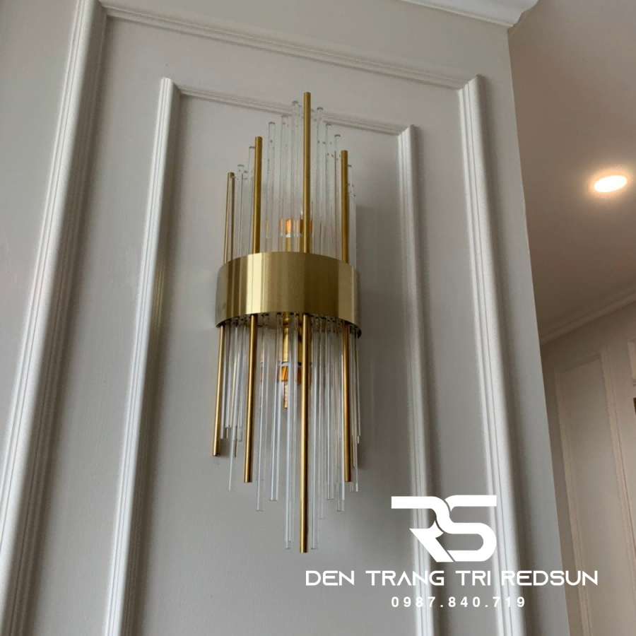 Đèn Tường Pha Lê Trang Trí Phòng Khách Hiện Đại L6002-V