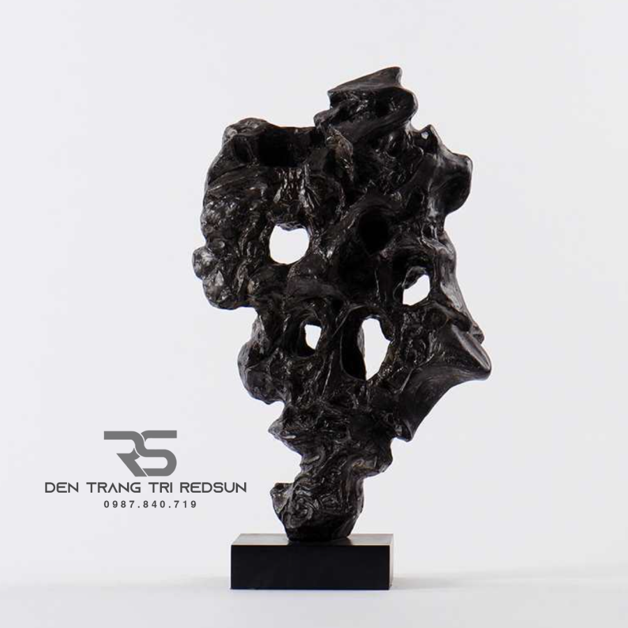 Đồ Trang Trí Nghệ Thuật Phòng Khách, Hành Lang, Sảnh Chờ Nhà Hàng, Khách Sạn Điêu Khắc Dạng Hình Học DDC-ZG007