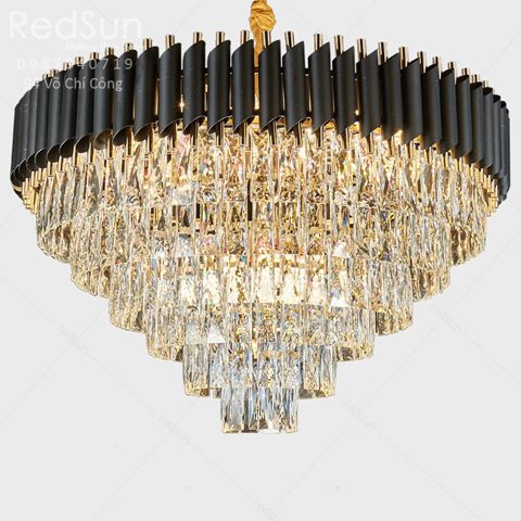 Đèn Chùm Trang Trí Pha Lê 7 Tầng Cao Cấp