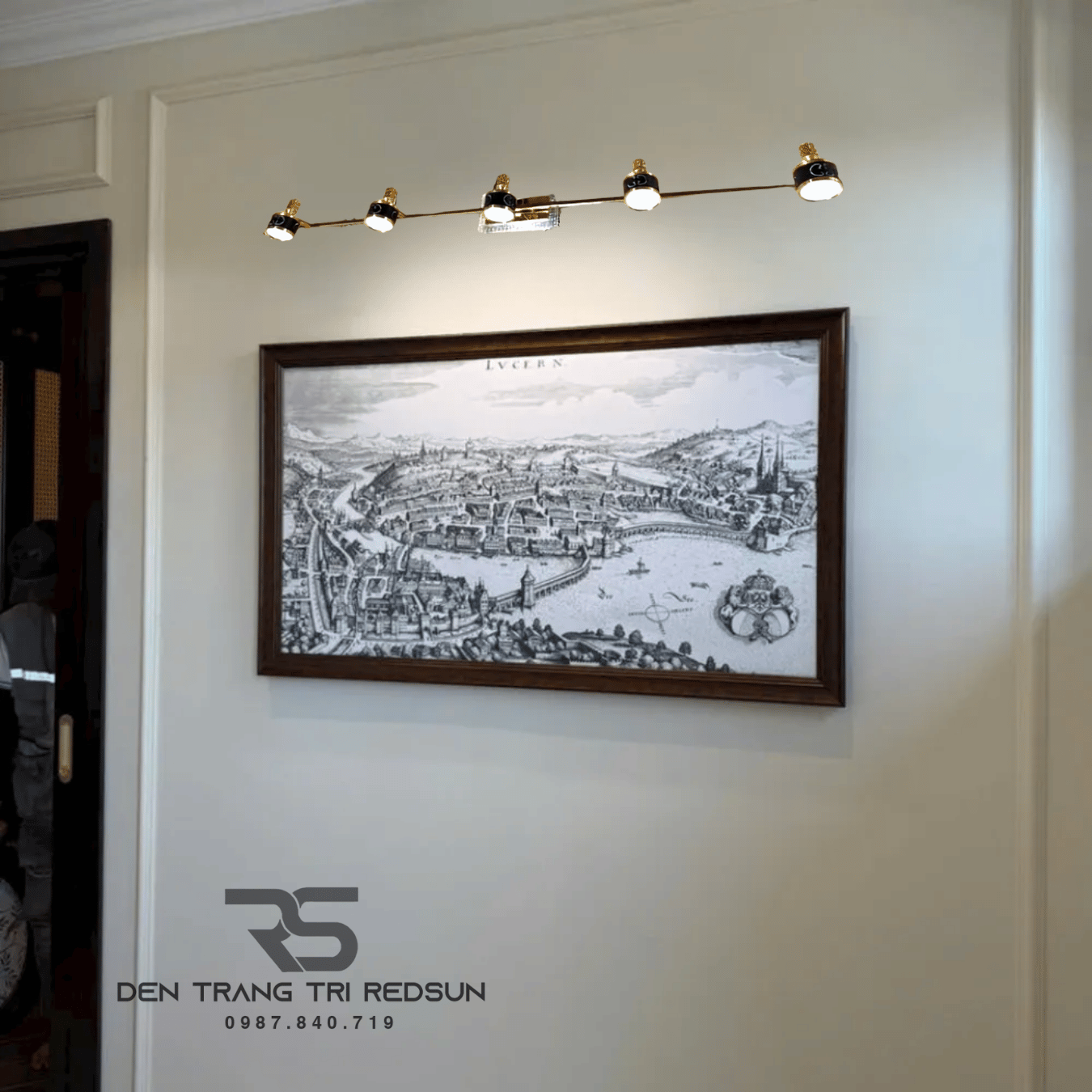 Đèn Soi Tranh, Soi Gương Hiện Đại Lắp Trang Trí Phòng Khách, Phòng Ngủ, Phòng Tắm DT-C6061/5