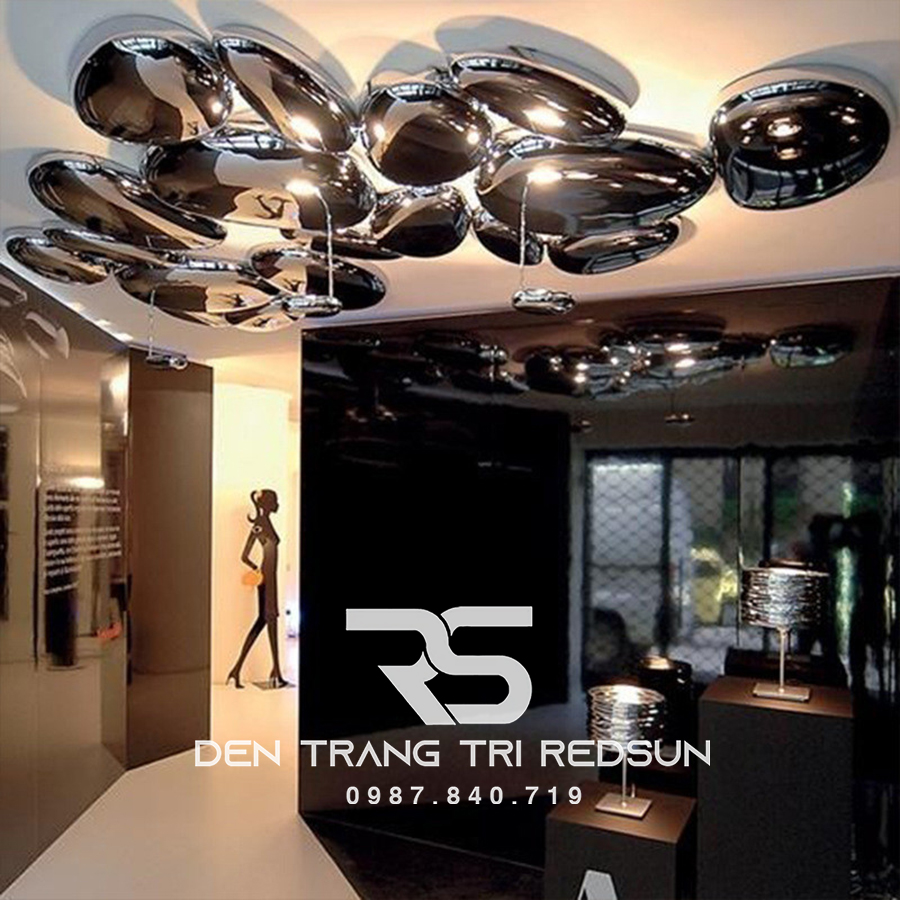 Đèn Ốp Trần Hiện Đại Phòng Khách, Phòng Ngủ Phong Cách Bắc Âu Skydro OT-019