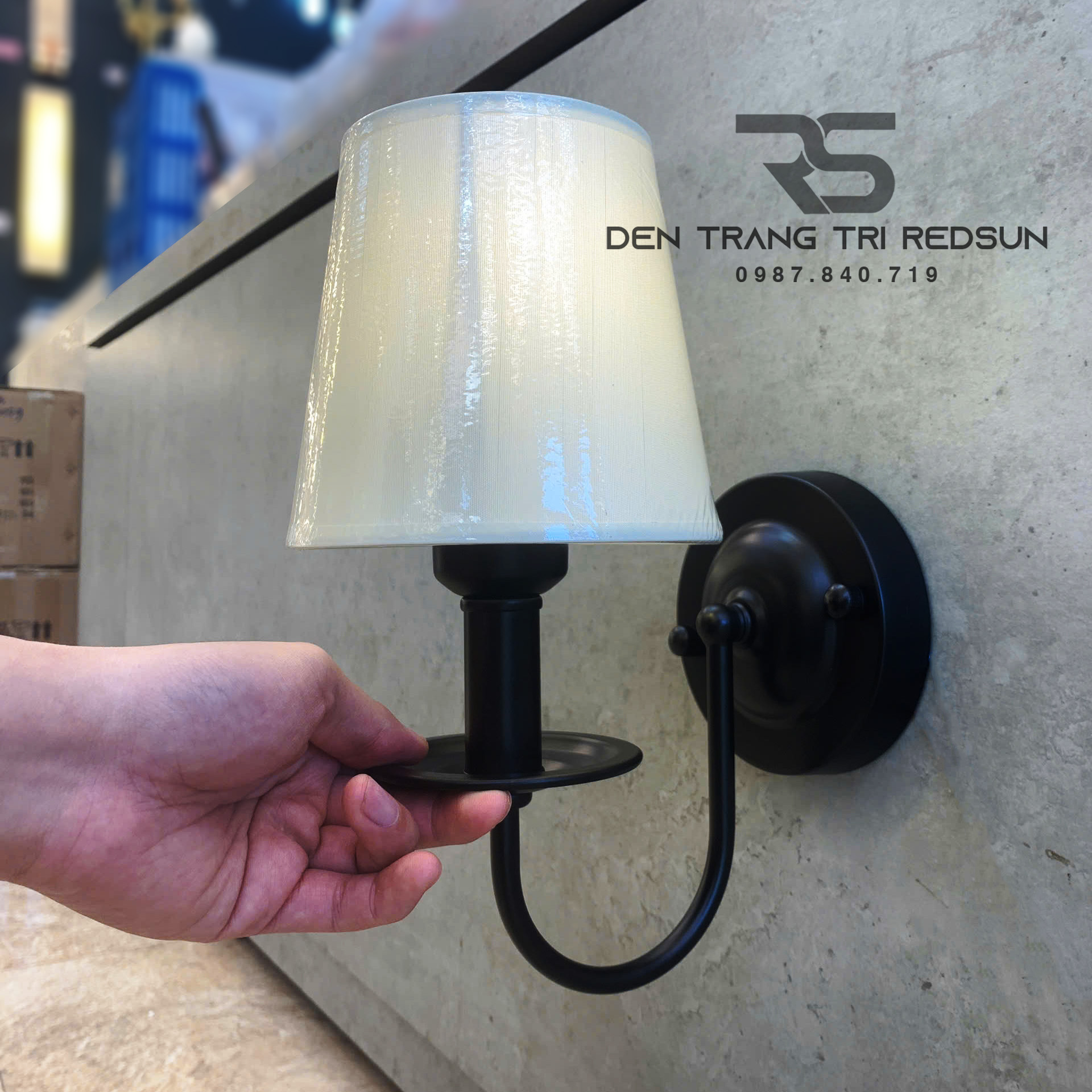 Đèn tường Trang Trí Phòng Khách, Phòng Ngủ, Hành Lang Phong Cách Indochine DT-1068