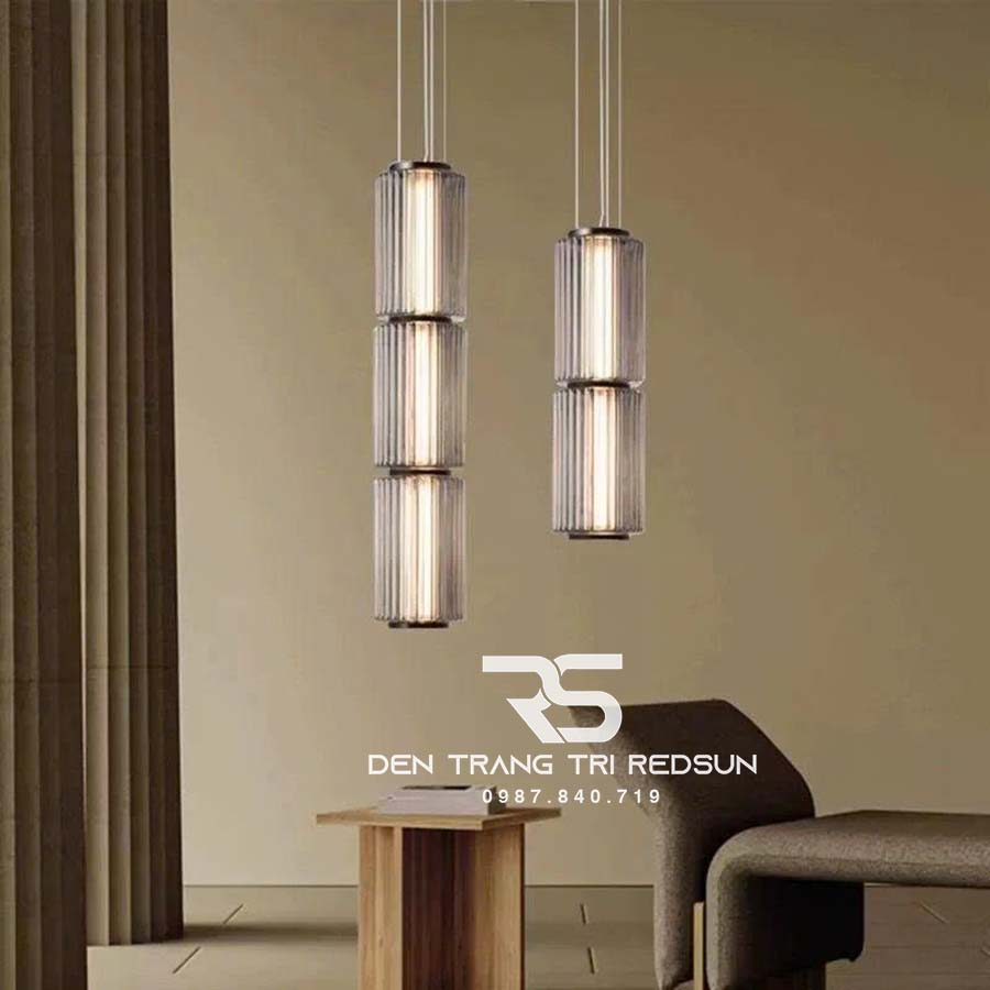 Đèn Thả Bàn Ăn Hiện Đại Phong Cách Bắc Âu Dạng Khối DC-T118