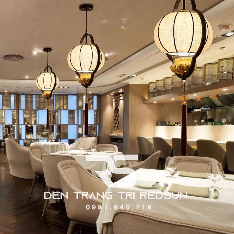 Đèn Thả Trần Hiện Đại Phong Cách Indochine IDC-012