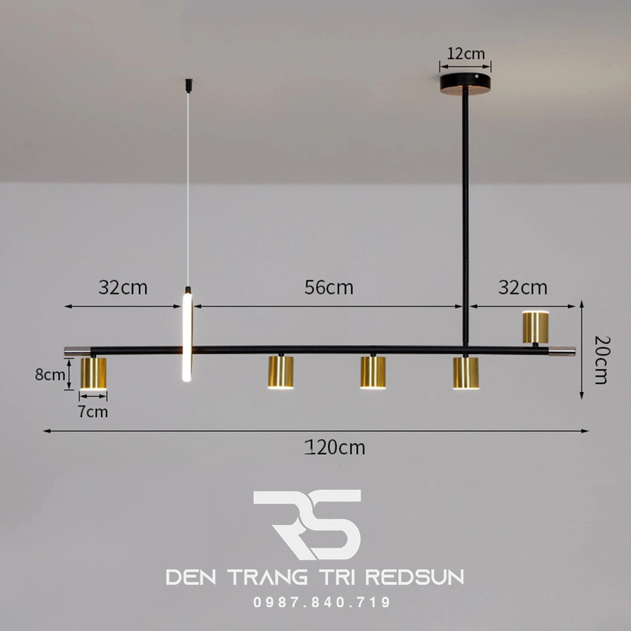 Đèn Thả Bàn Ăn Hiện Đại Phong Cách Bắc Âu DC-36