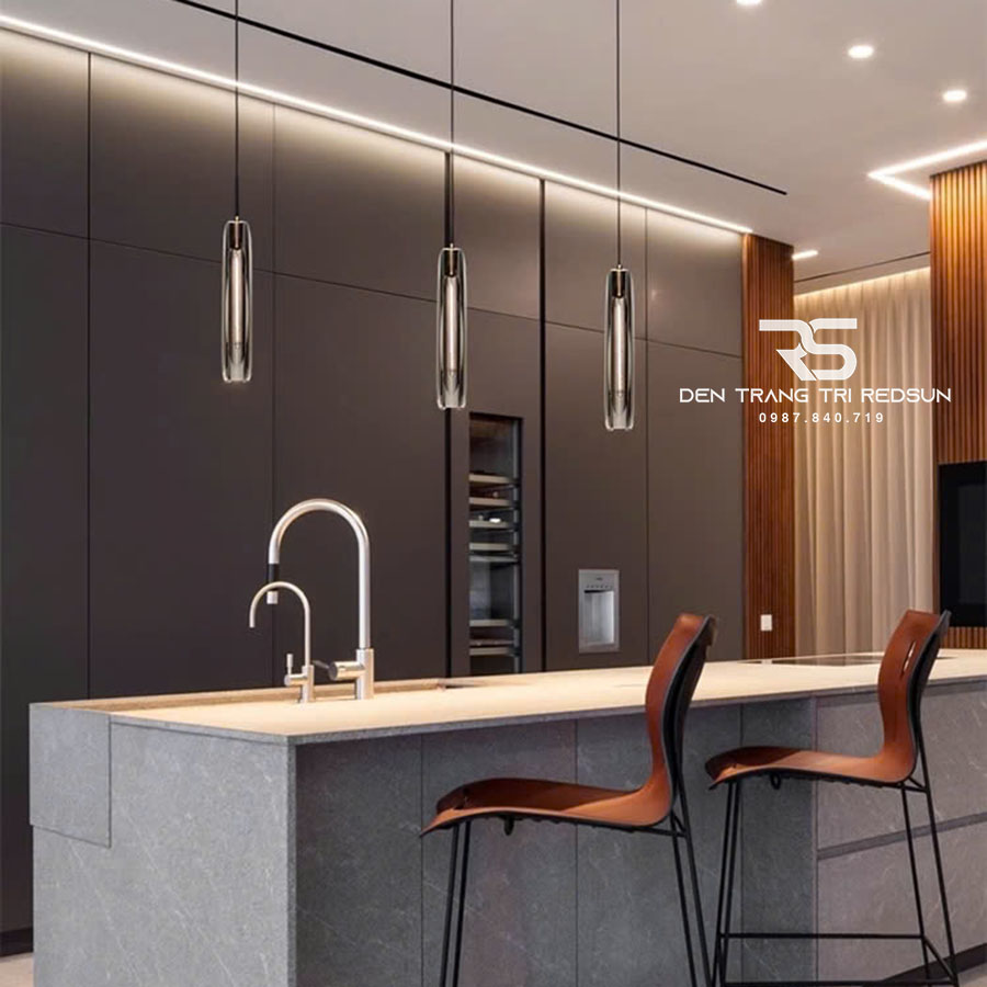 Đèn Thả Trang Trí Quán Cà Phê, Nhà Hàng, Bàn Ăn, Bàn Đảo Phong Cách Bắc Âu CDT-T061