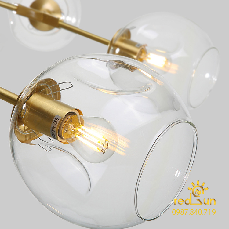 Đèn chùm nghệ thuật Lindsey 5 bóng DC-165