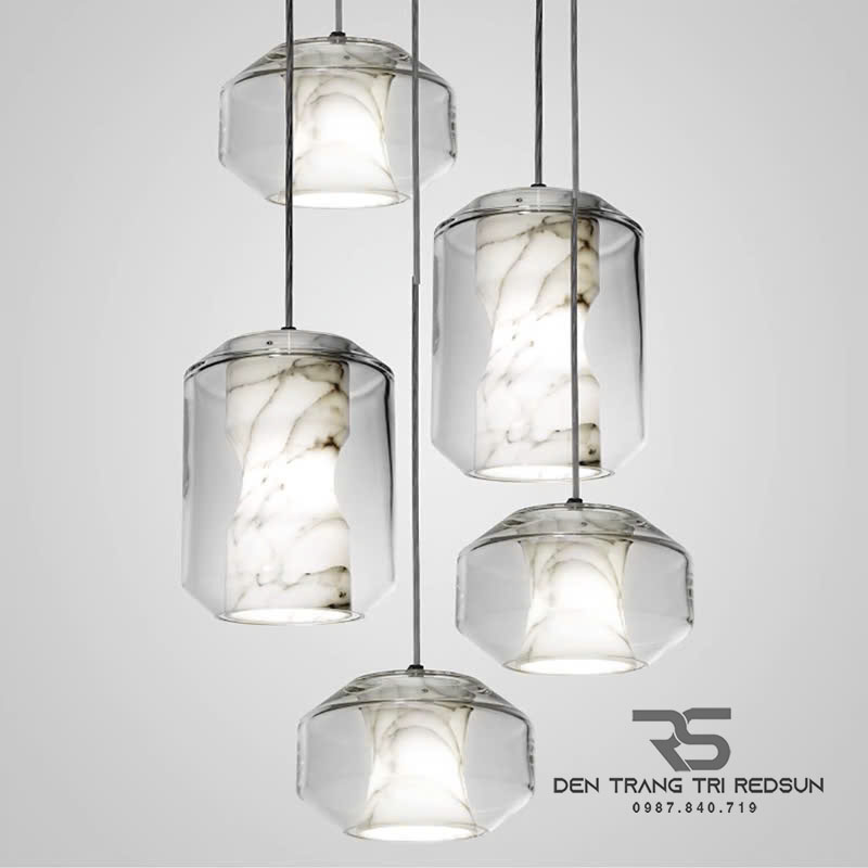 Đèn Thả Hiện Đại Trang Trí Phòng Khách, Phòng Ăn, Phòng Ngủ Phong Cách Bắc Âu CDT-T062