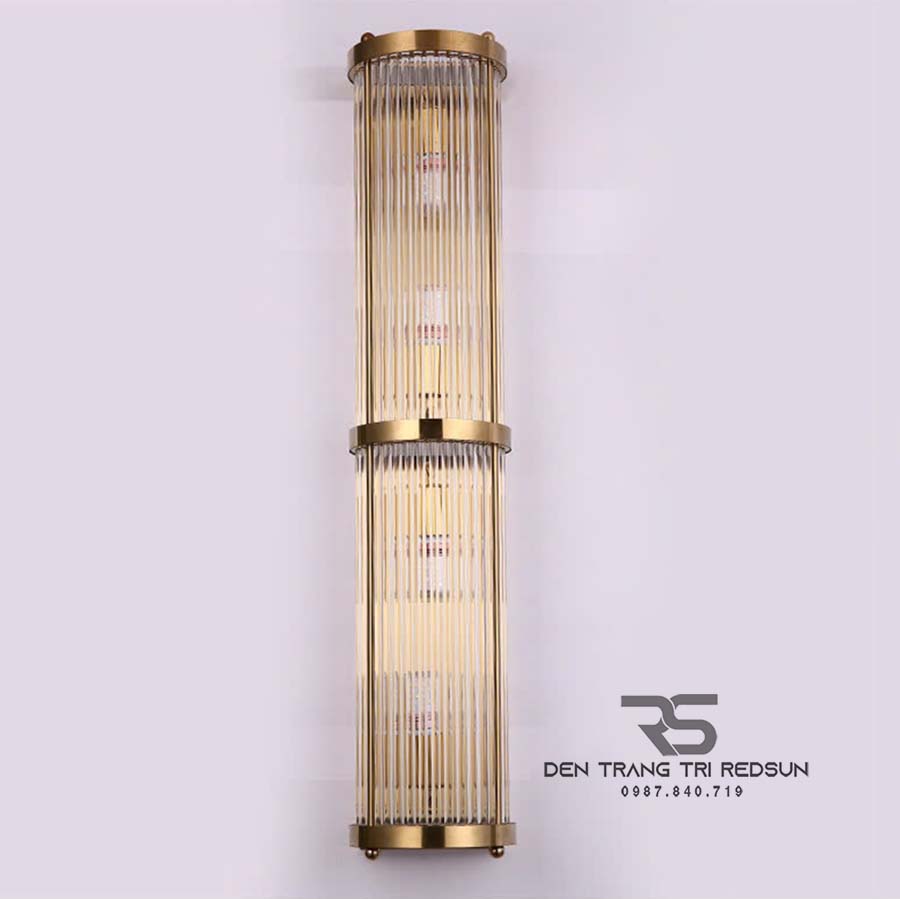 Đèn Tường Trang Trí Phòng Khách, Phòng Ngủ, Cầu Thang Phong Cách Bắc Âu Chất Liệu Pha Lê DTP-011