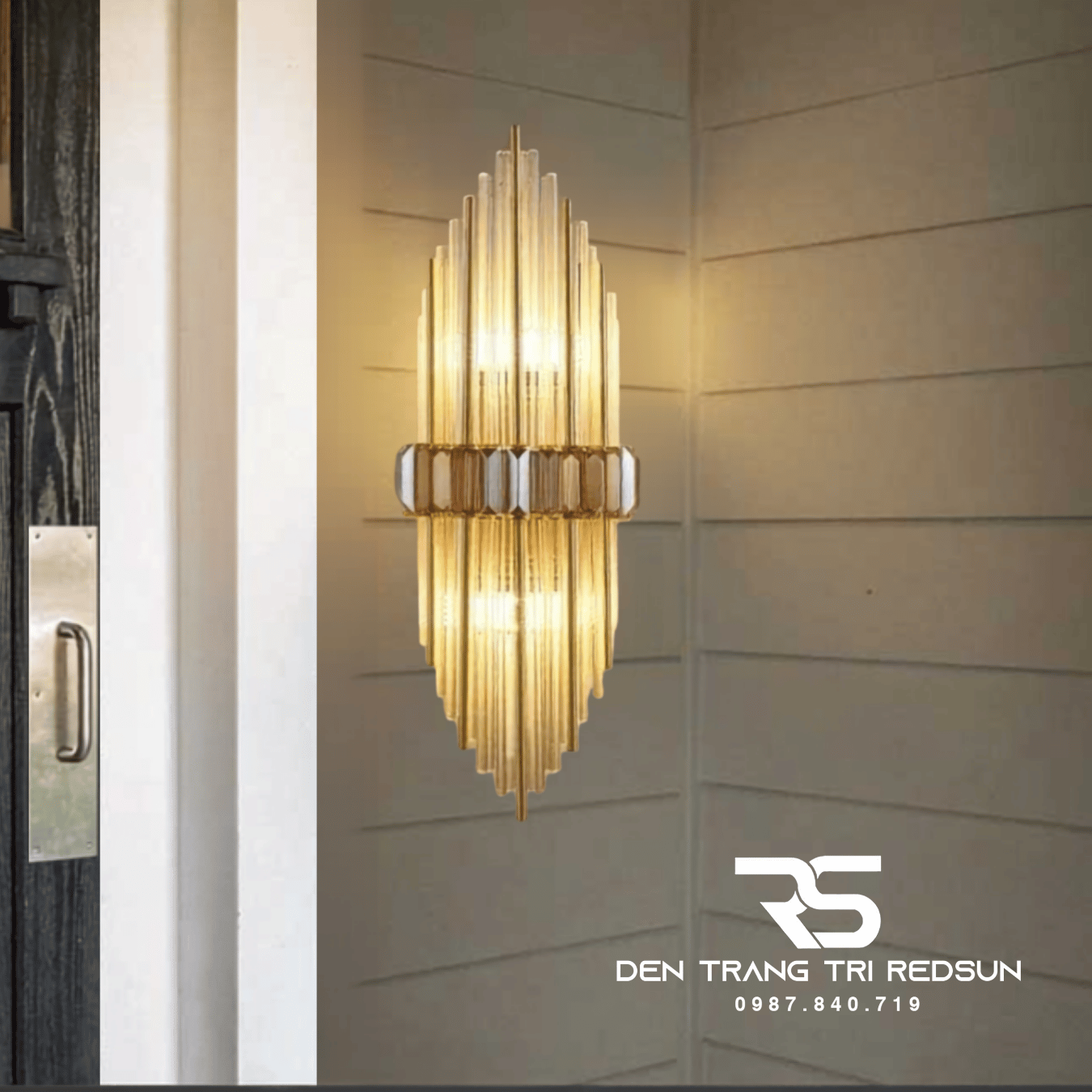 Đèn Tường Pha Lê Trang Trí Phòng Khách, Phòng Ngủ, Phòng Ăn Hiện Đại DT-C6607