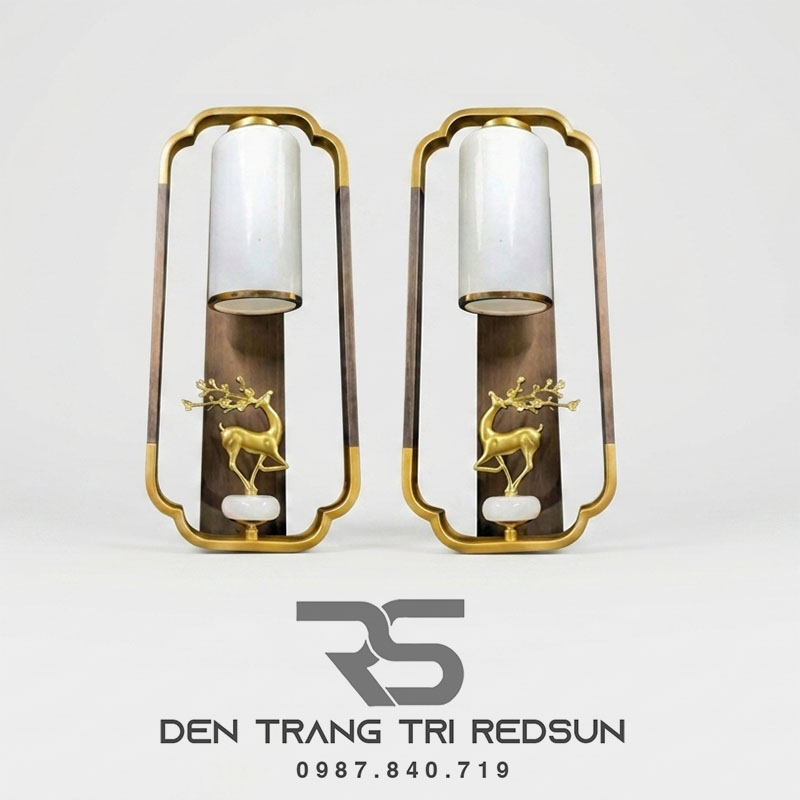 Đèn Tường Hiện Đại Phong Cách Indochine Trang Trí Phòng Khách, Cầu Thang DT-C9026AB
