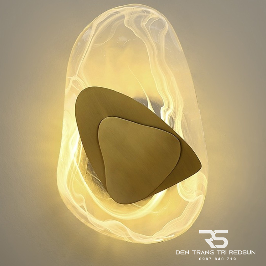 Đèn Tường Trang Trí Phòng Khách, Phòng Ngủ, Cầu Thang Phong Cách Bắc Âu Chất Liệu Pha Lê DT-118