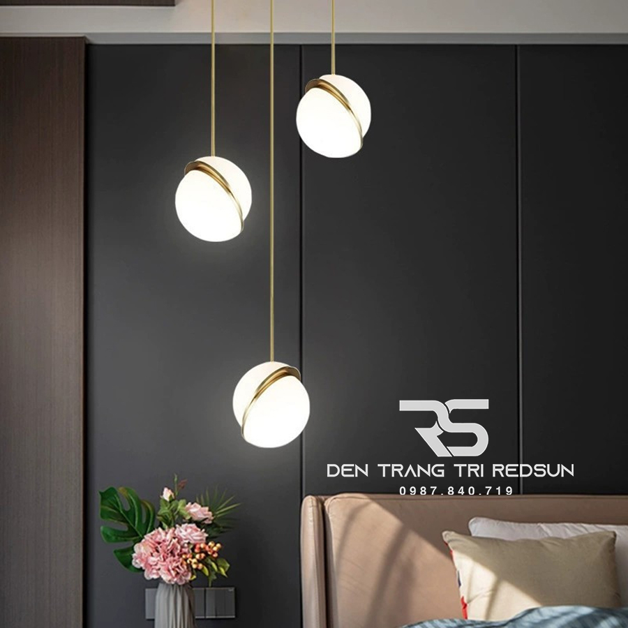 Đèn Thả Bàn Ăn Hiện Đại Phong Cách Bắc Âu Choá Acrylic CDT-L003