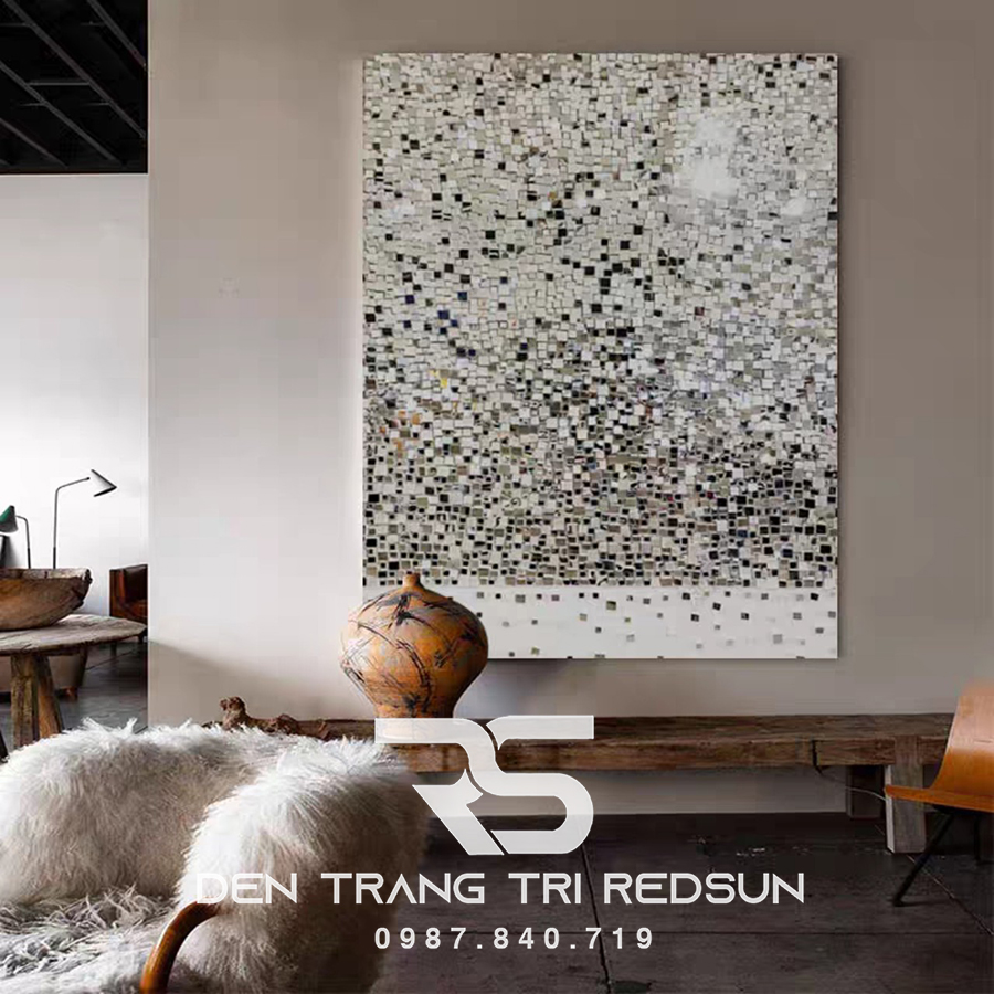 Gương Treo Tường Nghệ Thuật Trang Trí Phòng Khách, Phòng Ăn, Hành Lang Phong Cách Bắc Âu GDC-009